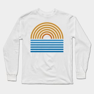 Sunset Design for Boys Men Girls Women Kids Long Sleeve T-Shirt